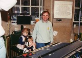 Tim Durham of River Pinn Studios hard at work on Children In Need 1994